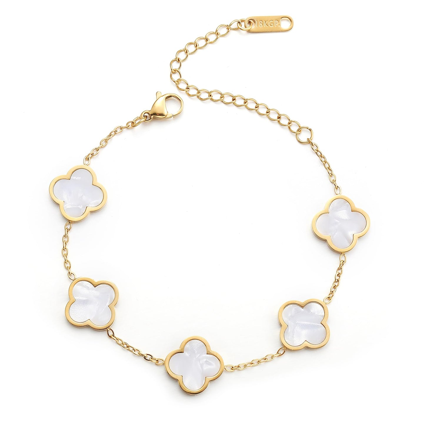 Van Cleef Inspired Clover Bracelet