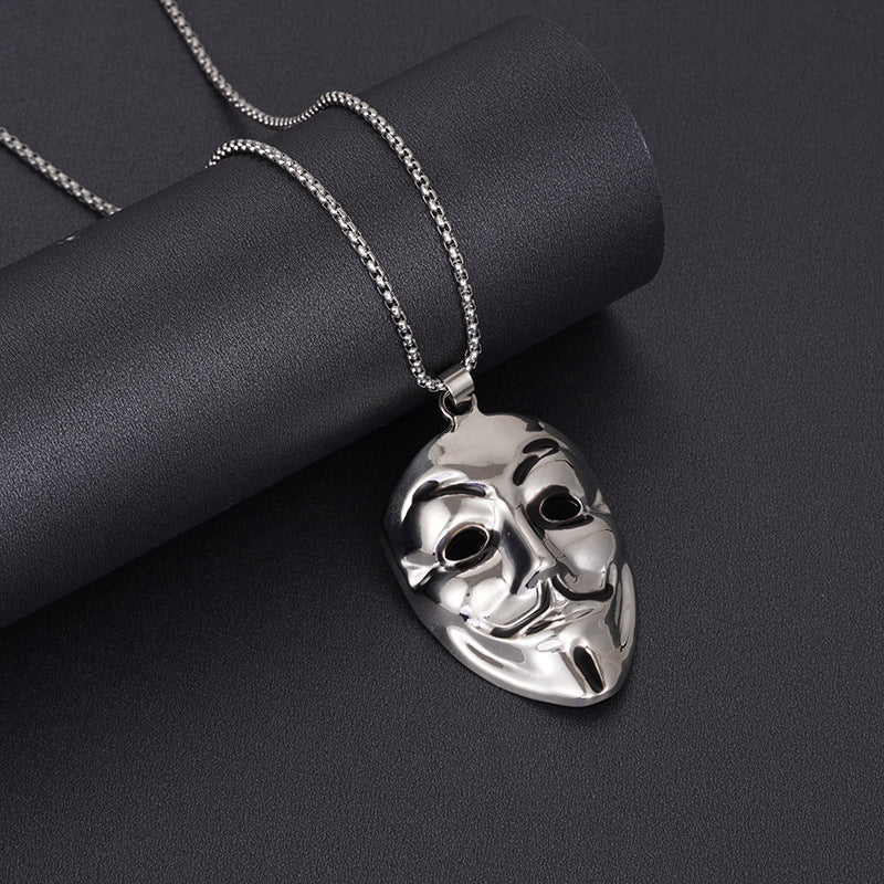 Guy Fawkes Mask Pendant