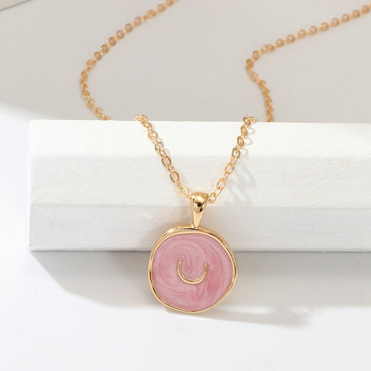 Celestial Charm Resin Pendant Necklace