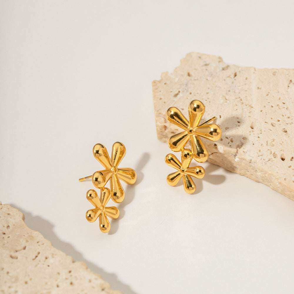 Golden Bloom Earrings