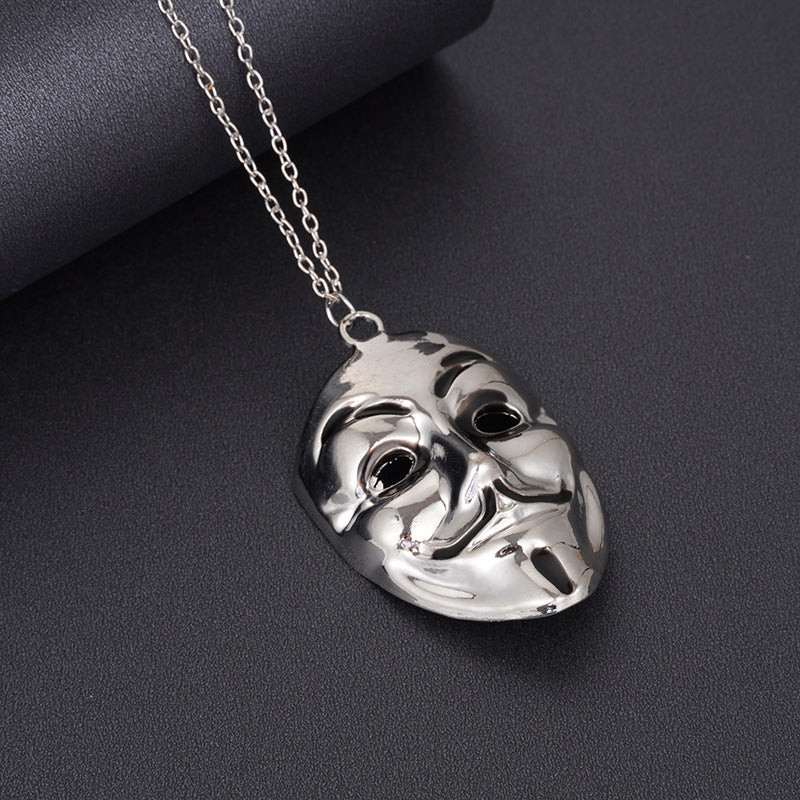 Guy Fawkes Mask Pendant