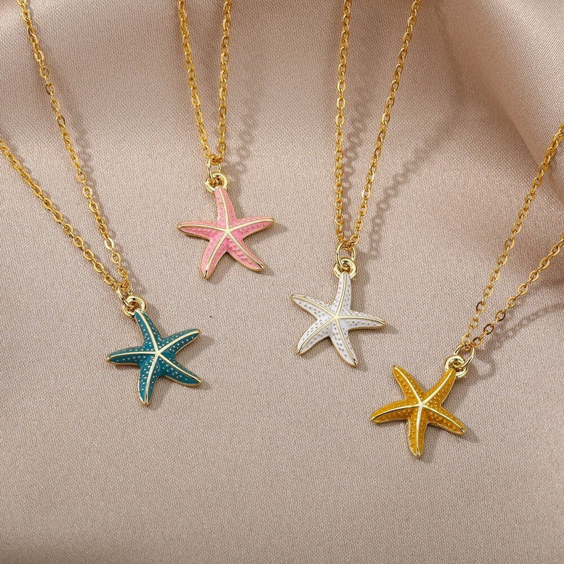 Coastal Charm Starfish Pendant Necklace