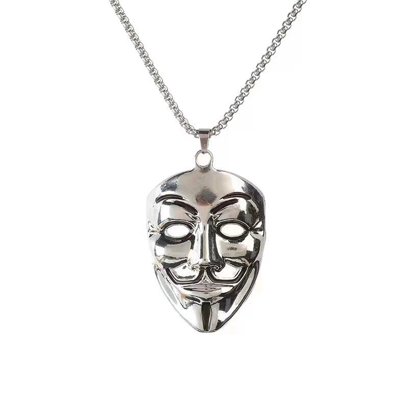 Guy Fawkes Mask Pendant