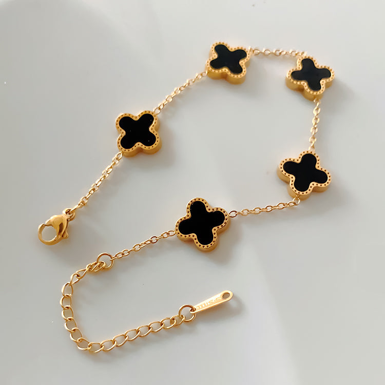 Van Cleef Inspired Clover Bracelet