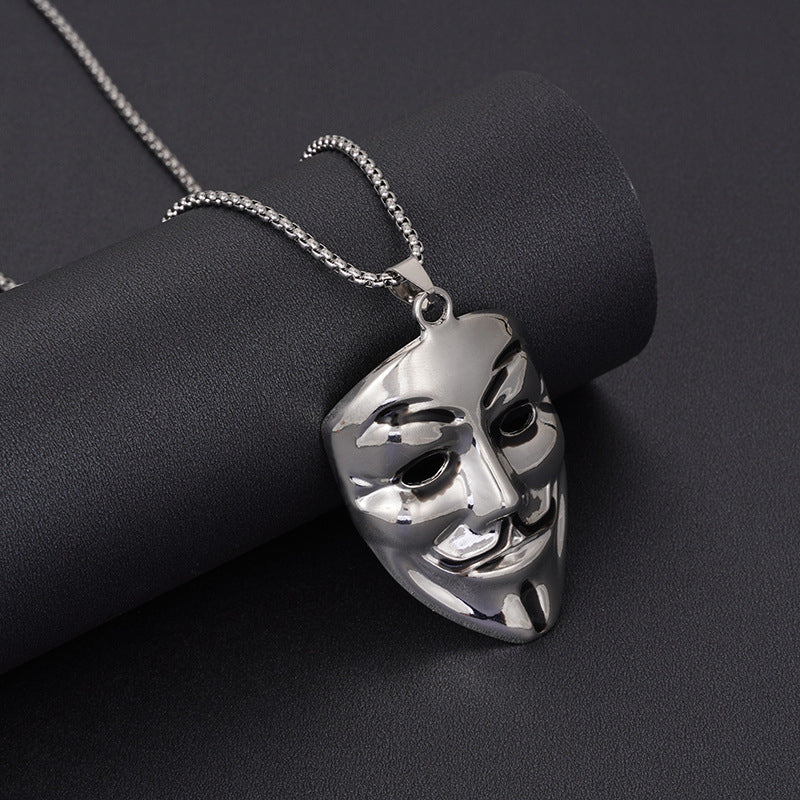 Guy Fawkes Mask Pendant