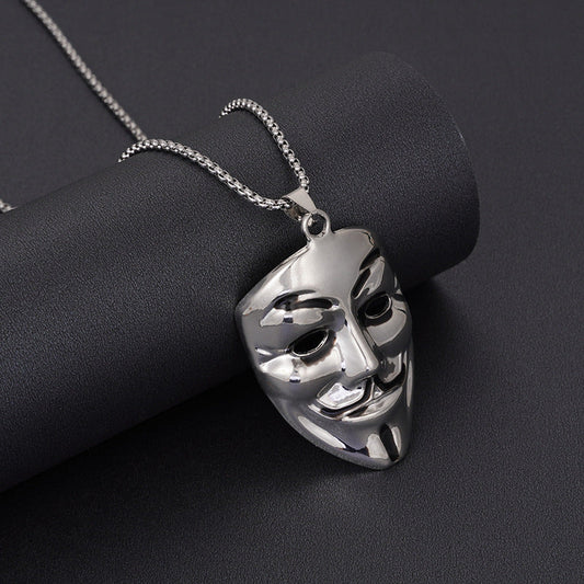 Guy Fawkes Mask Pendant