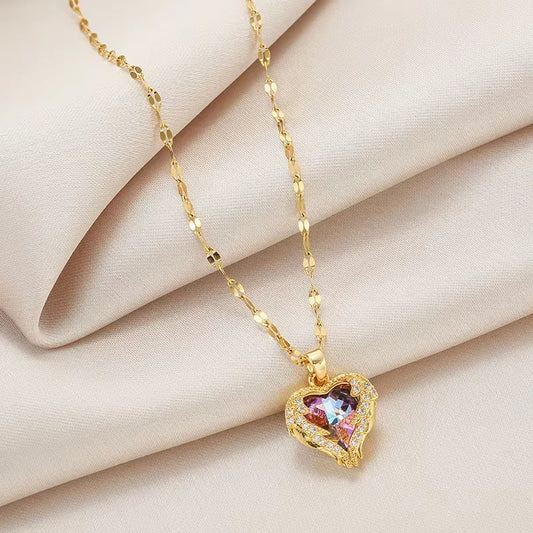 Heart Crystal Pendant