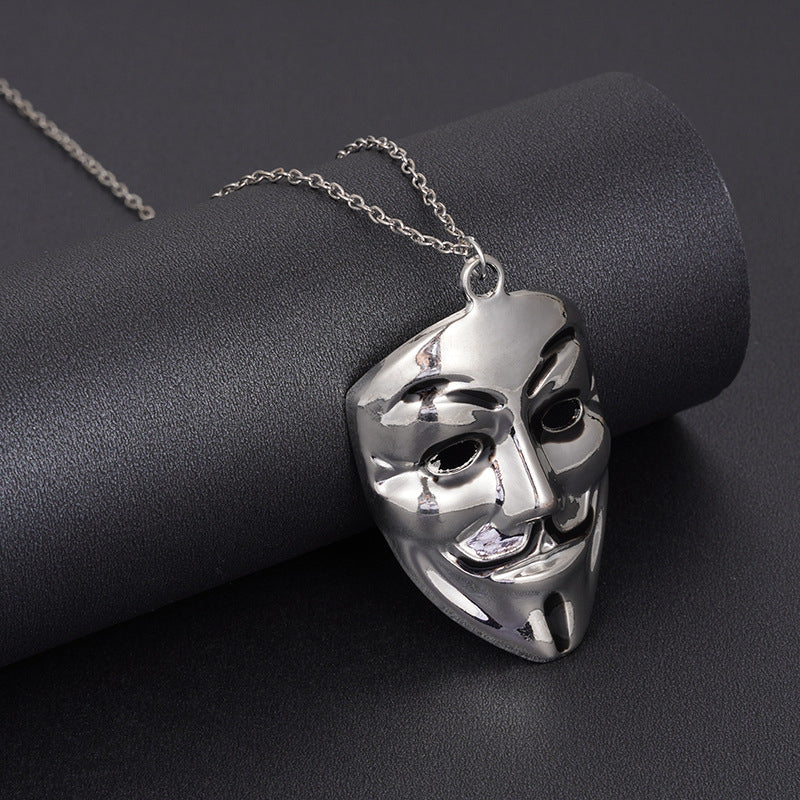 Guy Fawkes Mask Pendant