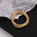 Gold Coil Stack Bracelet