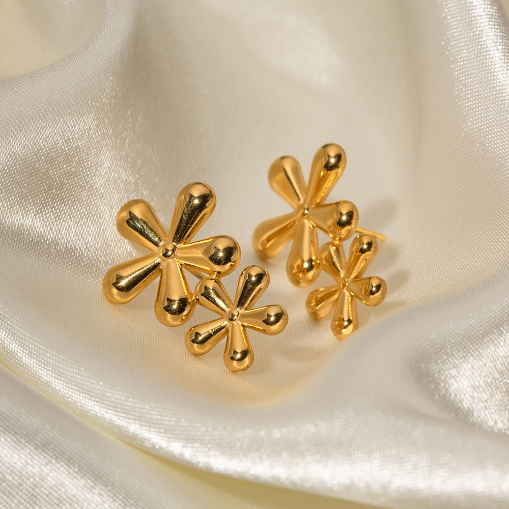 Golden Bloom Earrings
