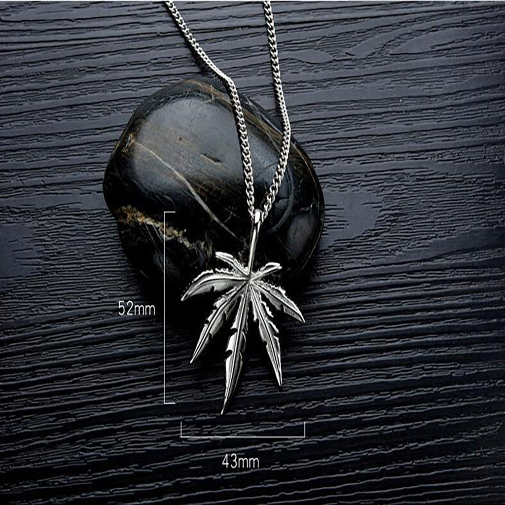 Vintage Leaf Pendant