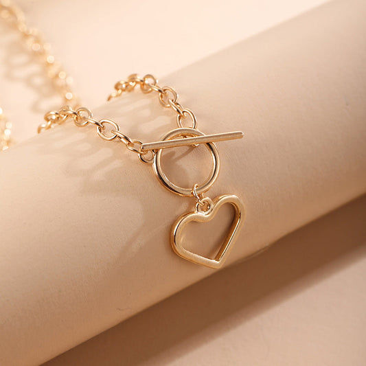 Heartlink Gold Chain Necklace