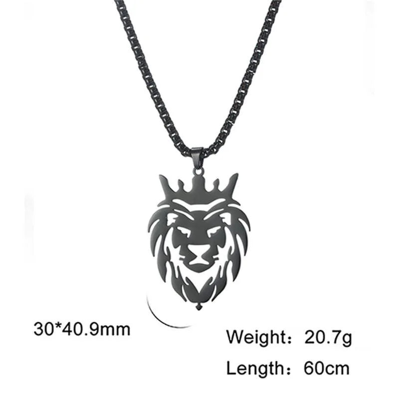 Lion Head Pendant