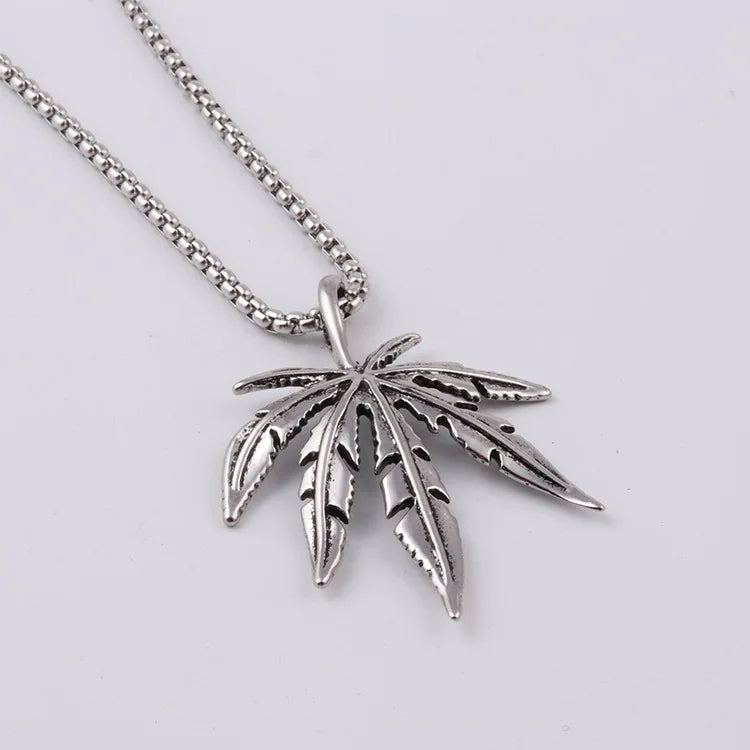 Vintage Leaf Pendant