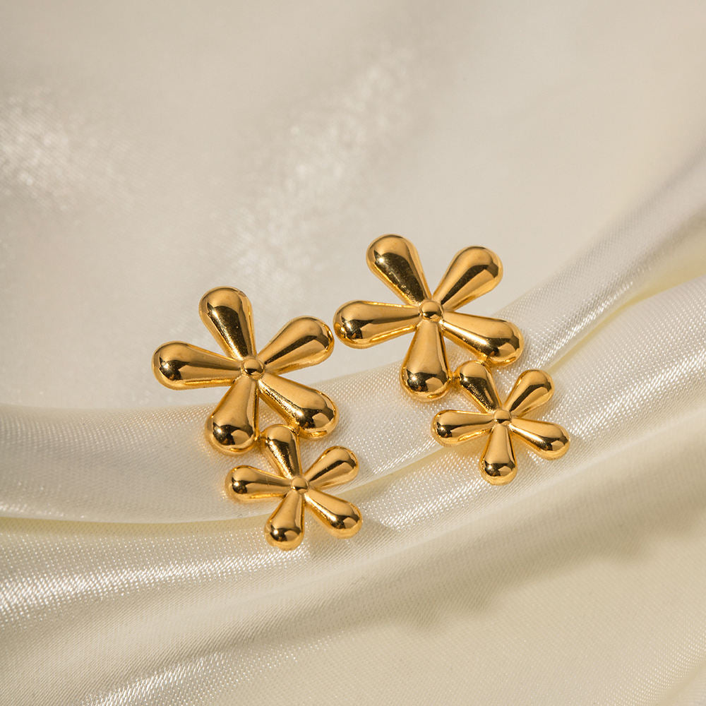 Golden Bloom Earrings