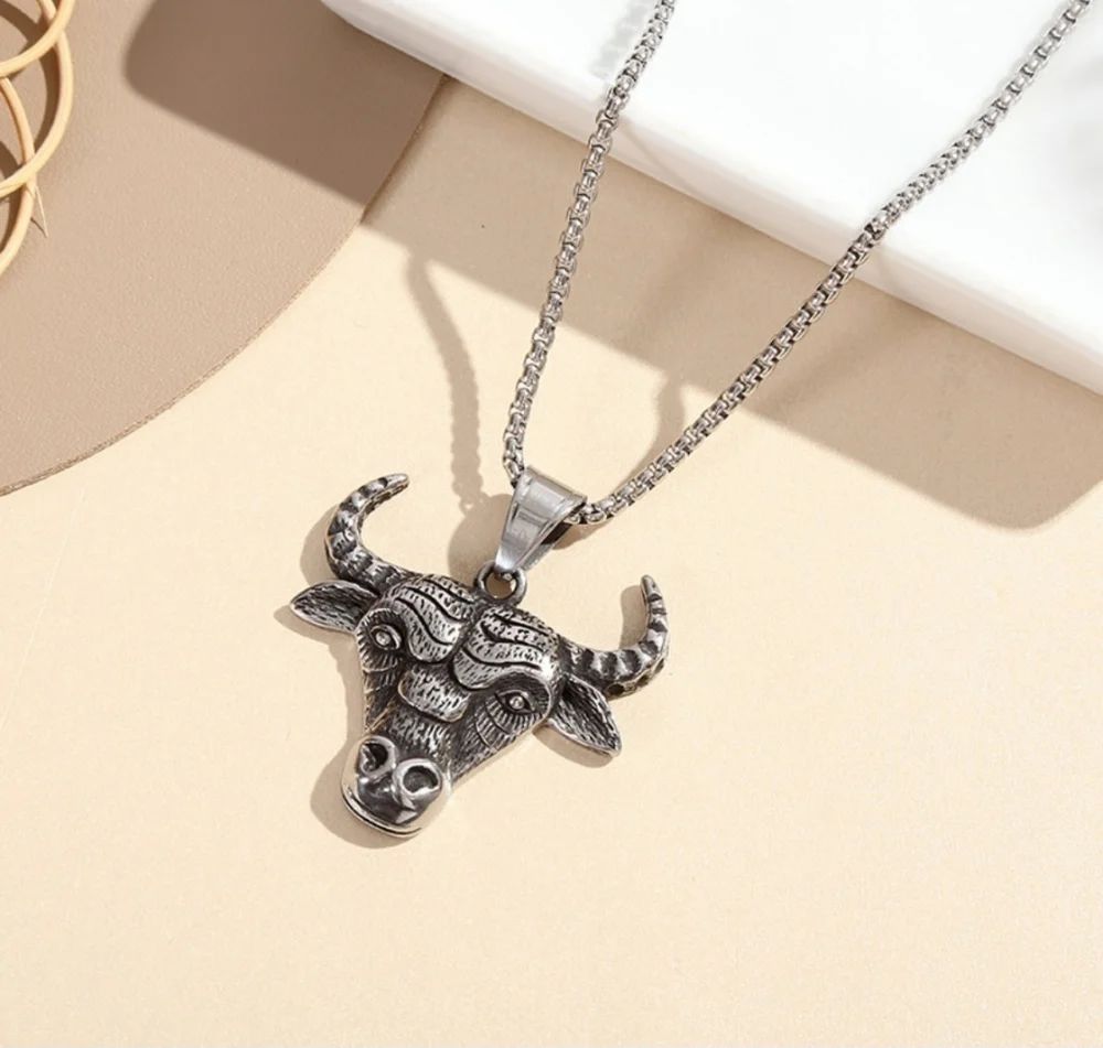 Bull Head Pendant