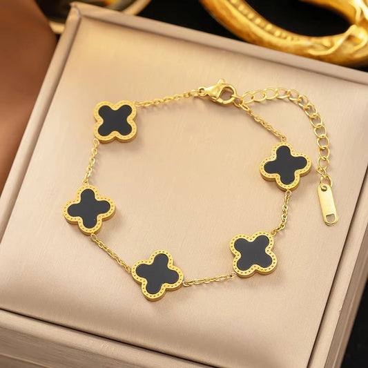 Van Cleef Inspired Clover Bracelet