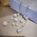 Celestial Drop Pearl Earrings